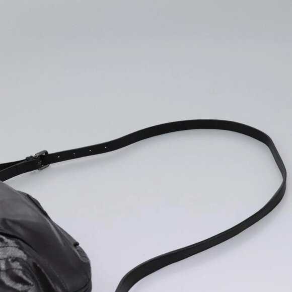 BURBERRY Blue Label Shoulder Bag Enamel Purple Auth ti2877 - Picture 9 of 16